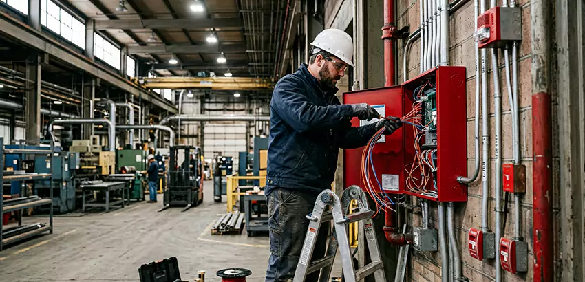 Industrial Fire Alarm Installation in Antioch