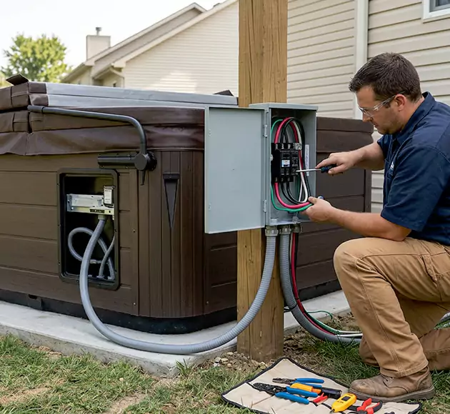 Professional Hot Tub Electrical Installation: Your Local Spa Wiring Team in Antioch, TN